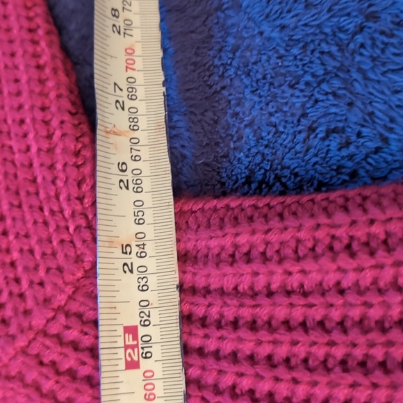 Joe Fresh| NWT Red Long Sleeve Mock Neck Midi Knit Sweater Dress - Picture 9 of 13